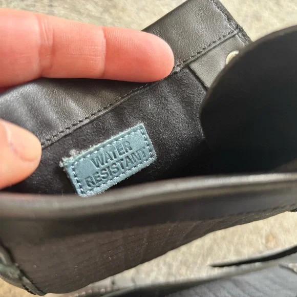 COLE HAAN Shoes Mens 11.5 Zerogrand Waterproof Tall Boots Shoes Black Classic - Picture 5 of 9